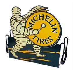 Michelin Tires die cut litho on tin t...