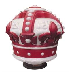 Standard Oil Red Crown gas globe, VG ...