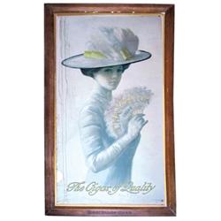 Chancellor Cigar litho on paper sign-...