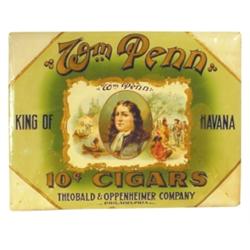 Wm. Penn 10 Cent Cigar celluloid over...
