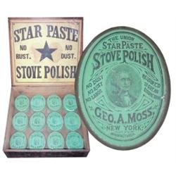 NOS Union Star Paste Stove Polish tin...