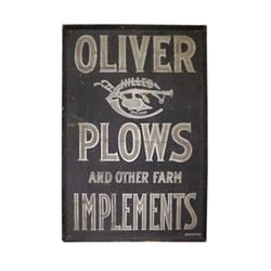 Oliver Plows & Other Farm Implements ...