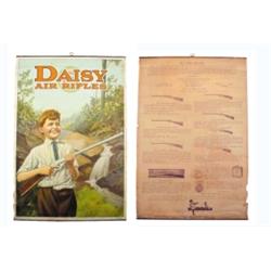 Daisy Air Rifles paper advertising si...
