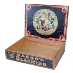 Mason's Blacking Shoe Dressing wooden...
