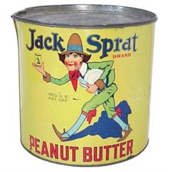 Jack Sprat Peanut Butter 25# tin-West...