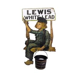 Lewis White Lead die cut double-sided...