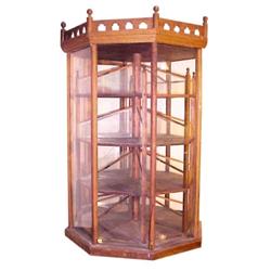 Octagon candy display case-"The Chris...