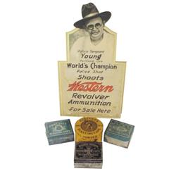 Western Ammunition die cut cdbd. sign...