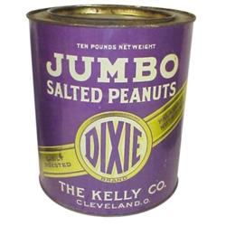 Dixie Brand Peanuts 10# tin-The Kelly...