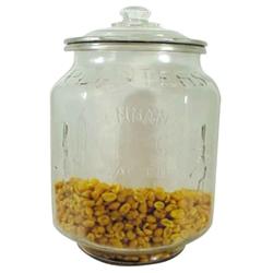 Planters Peanut 8-sided glass display...