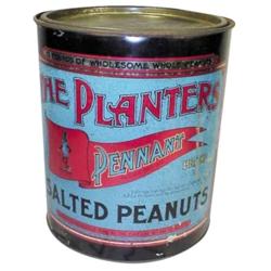 Planters Peanut 10# Pennant tin, VG c...