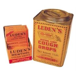 Luden's Cough Drops tin-Redding, PA, ...