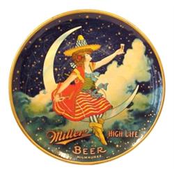 Miller High Life Beer charger, "Moon ...