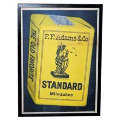 F.F. Adams & Co. Tobacco sign-Milwauk...
