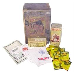Baum's Horse & Stock Food display box...