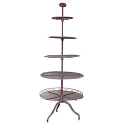 Buggy whip rack, CI & wire standing r...