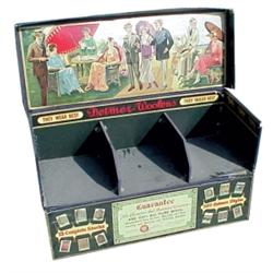 Detmer Woolens display box, outdoor s...