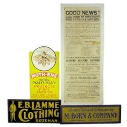 E.B. Lamme Clothing-Bozeman embossed ...