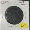 Image 2 : 1852 Half Penny Bk of Upper Canada Token
