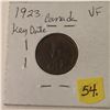 Image 2 : 1923 Canada Small Cent 'Key Date'