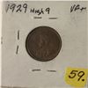 Image 2 : 1929 Canada Small Cent - High 9