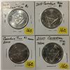 Image 1 : 4 - 2010 Canadian Tire One Dollar Tokens