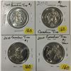 Image 2 : 4 - 2010 Canadian Tire One Dollar Tokens