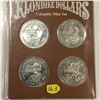 Image 4 : 1981 - 4 Coin Klondike Dollars - Mint Set