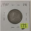Image 2 : 1930 Canada Twenty-five Cent - Silver