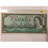 Image 1 : 1954 One Dollar Gem Canada Banknote - Couey/Rasminsky - Uncirc.