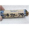 Image 1 : Canada Five Cent Coins - 1970 to 1979 Assorted - Rolled (40)