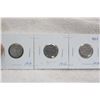 Image 1 : Nfld Ten Cent Coins - 1912 (3) - Silver