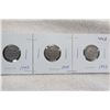 Image 1 : Nfld Ten Cent Coins - 1943 (3) - Silver