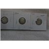 Image 1 : Canada Ten Cent Coins - 1910 (3) - Silver