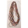 Image 1 : 20 Strand Trade Bead Necklace
