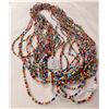 Image 7 : 20 Strand Trade Bead Necklace