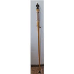 Bear Effigy Walking Stick