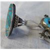 Image 2 : Sterling Silver & Turquoise Ring & Pin