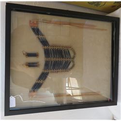 Bone Breast Plate in Frame