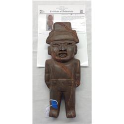 Teotihuacan Stone Figure w/John Jordan COA