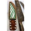 Image 4 : Beaded Knife Sheath & Knives
