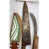Image 6 : Beaded Knife Sheath & Knives