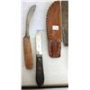 Image 7 : Beaded Knife Sheath & Knives