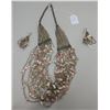 Image 2 : 10 Strand Necklace w/Earrings