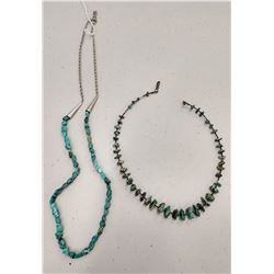 2 Turquoise Necklaces