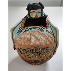 Jemez Effigy Pot