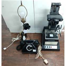 2 Old Phones & Slide Reproducer