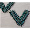 Image 2 : Navajo Sterling Silver & Turquoise Collar Tabs