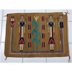 Navajo Yei Weaving