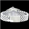 Image 3 : Rolex Ladies Stainless Steel, Diamond Dial & Diamond Bezel, Saph Crystal - REF-355F6M